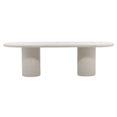 Emeric White Outdoor Dining Table